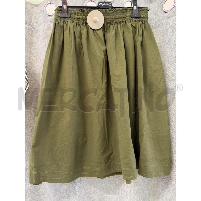 GONNA MARELLA VERDE MILITARE  | Mercatino dell'Usato Trapani via libica 2