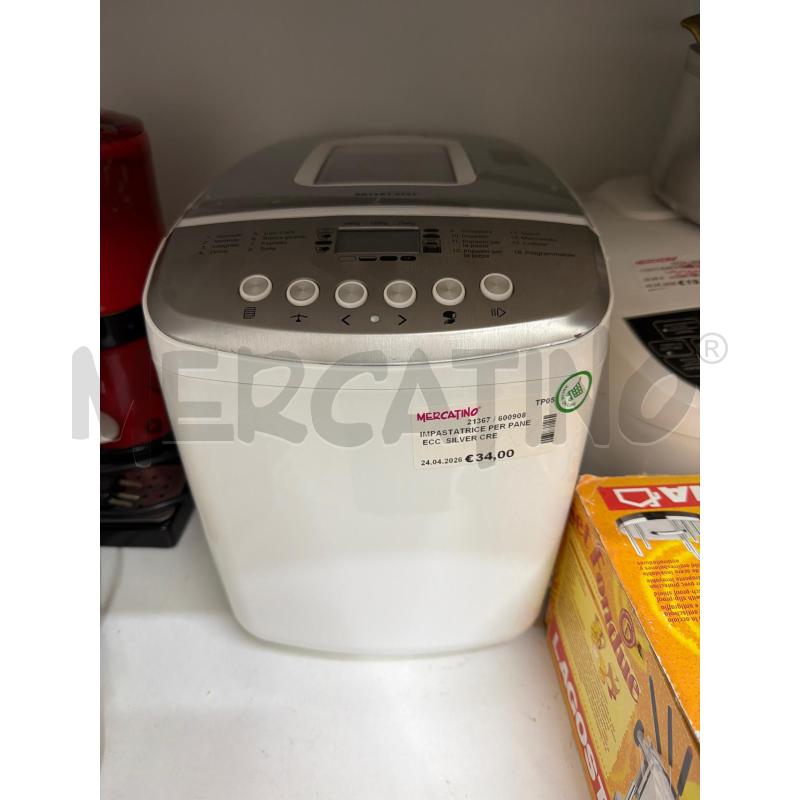 IMPASTATRICE PER PANE ECC  SILVER CREST | Mercatino dell'Usato Trapani via libica 2