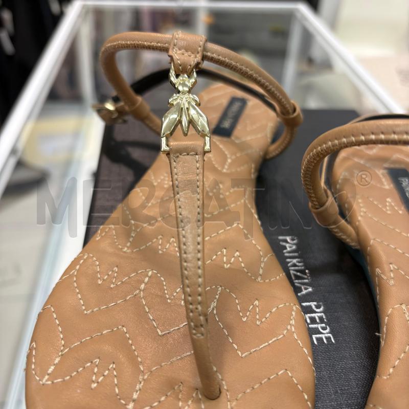 INFRADITO DONNA PATRIZIA PEPE BEIGE  | Mercatino dell'Usato Trapani via libica 4