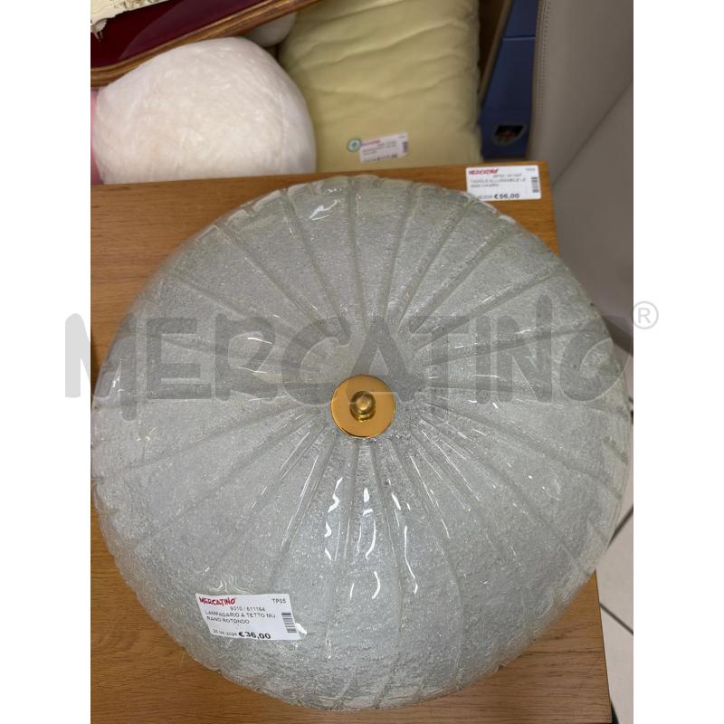 LAMPADARIO A TETTO MURANO ROTONDO  | Mercatino dell'Usato Trapani via libica 1