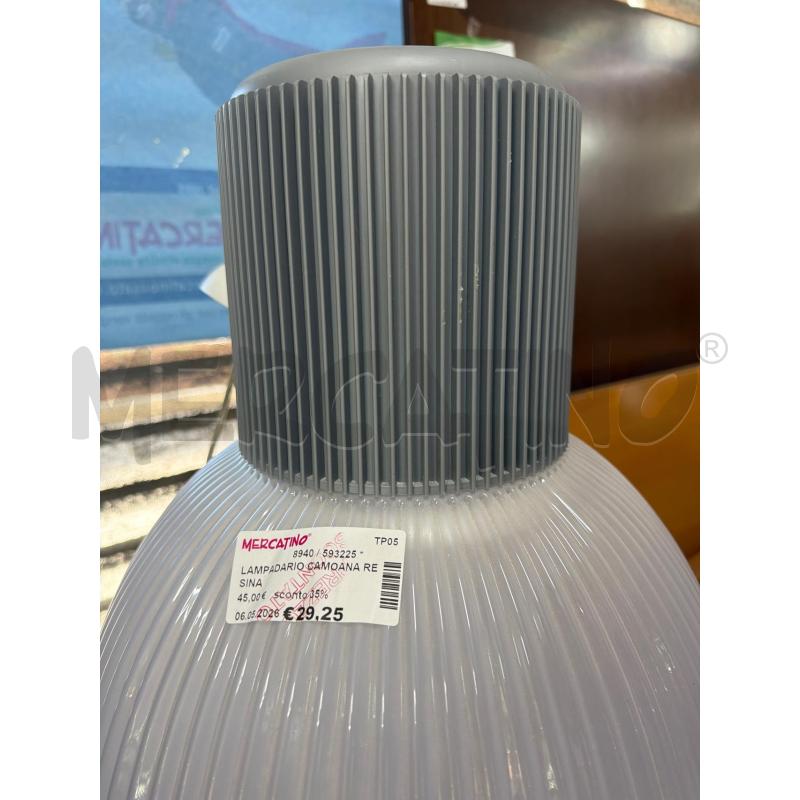 LAMPADARIO CAMOANA RESINA  | Mercatino dell'Usato Trapani via libica 2