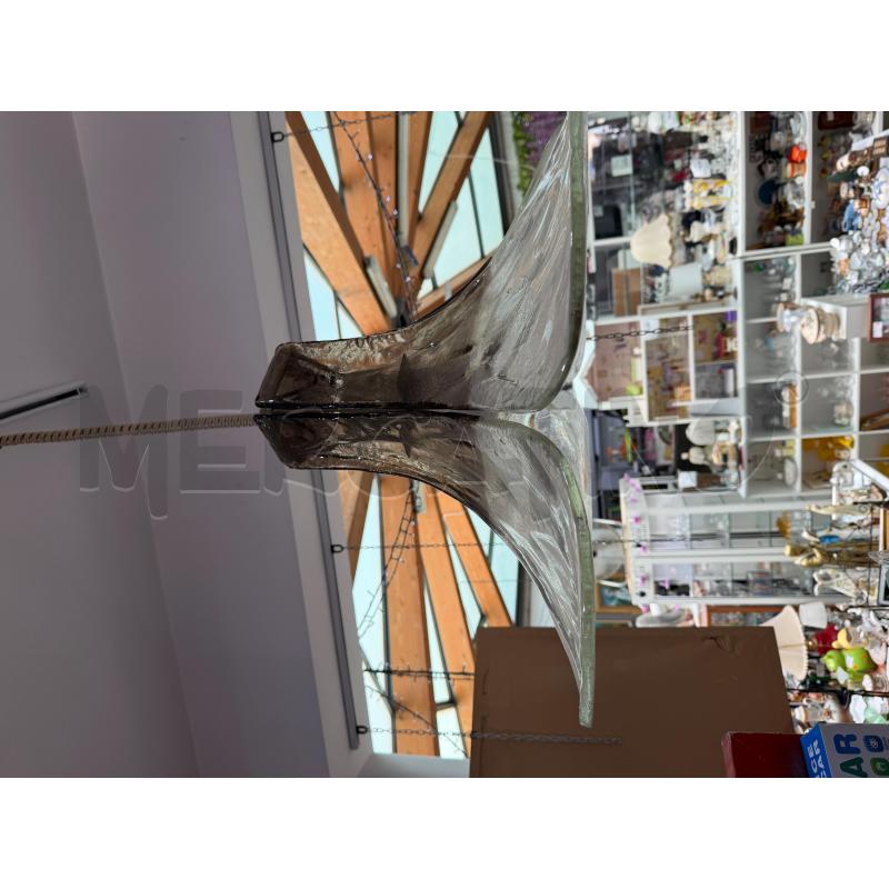 LAMPADARIO MURANO FOGLIE LARGHE  | Mercatino dell'Usato Trapani via libica 1