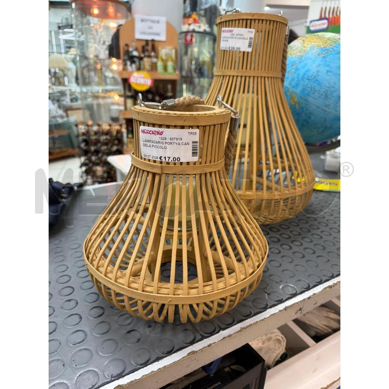 LAMPADARIO PORTYA CANDELA PICCOLO | Mercatino dell'Usato Trapani via libica 1