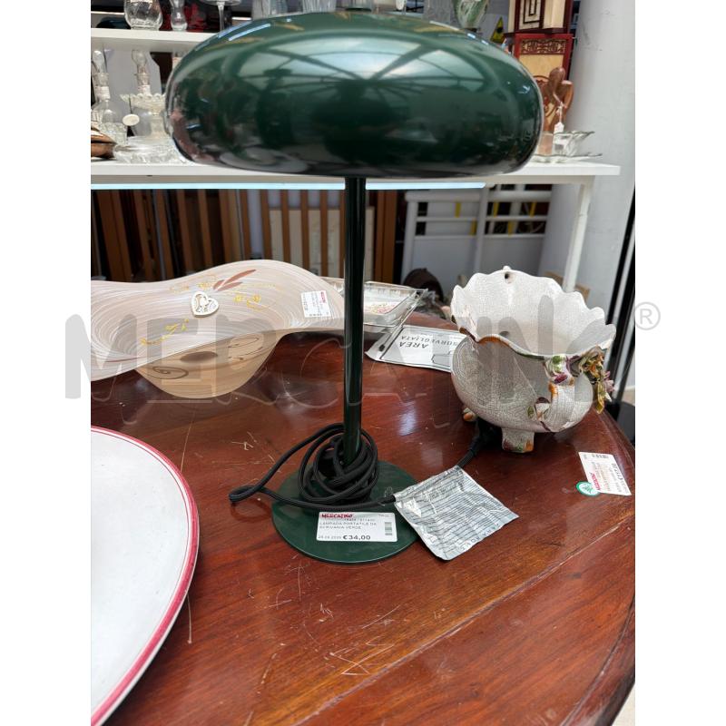 LAMPADA PORTATILE DA SCRIVANIA VERDE  | Mercatino dell'Usato Trapani via libica 1