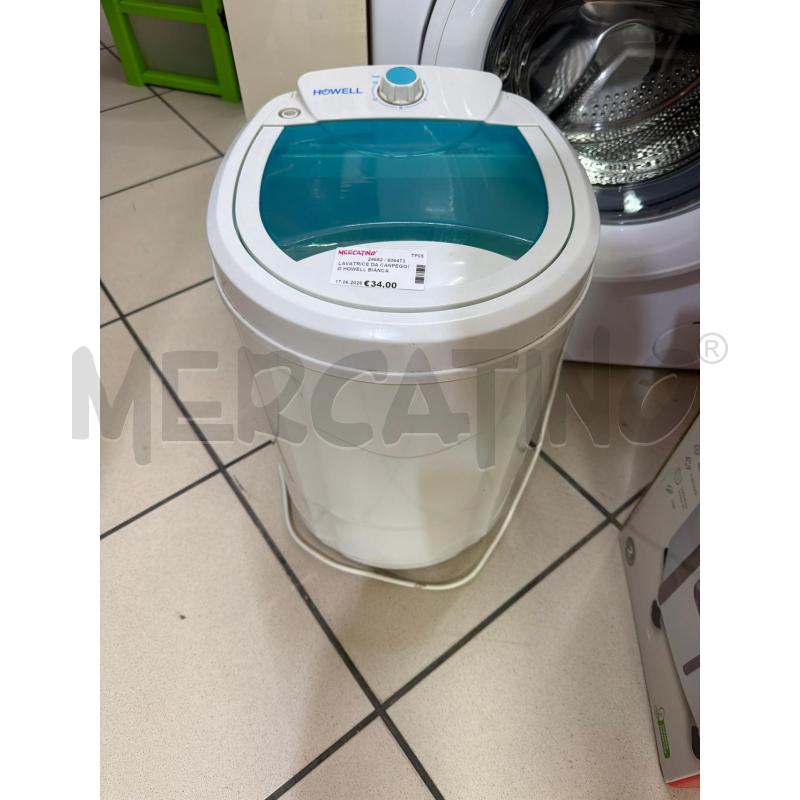 LAVATRICE DA CANPEGGIO HOWELL BIANCA | Mercatino dell'Usato Trapani via libica 1