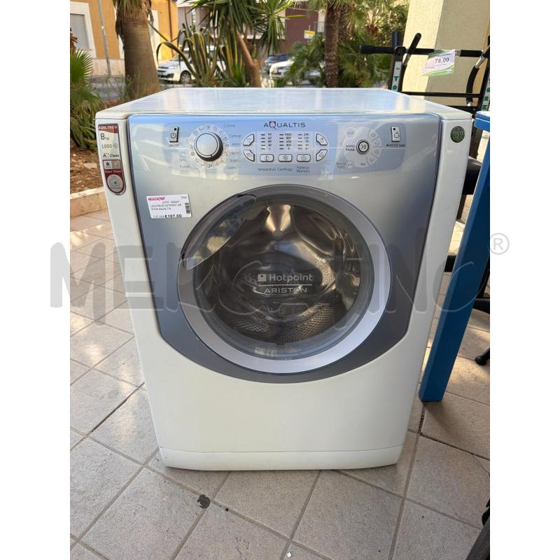 LAVATRICE HOTPOINT ARISTON AQUALTIS | Mercatino dell'Usato Trapani via libica 1