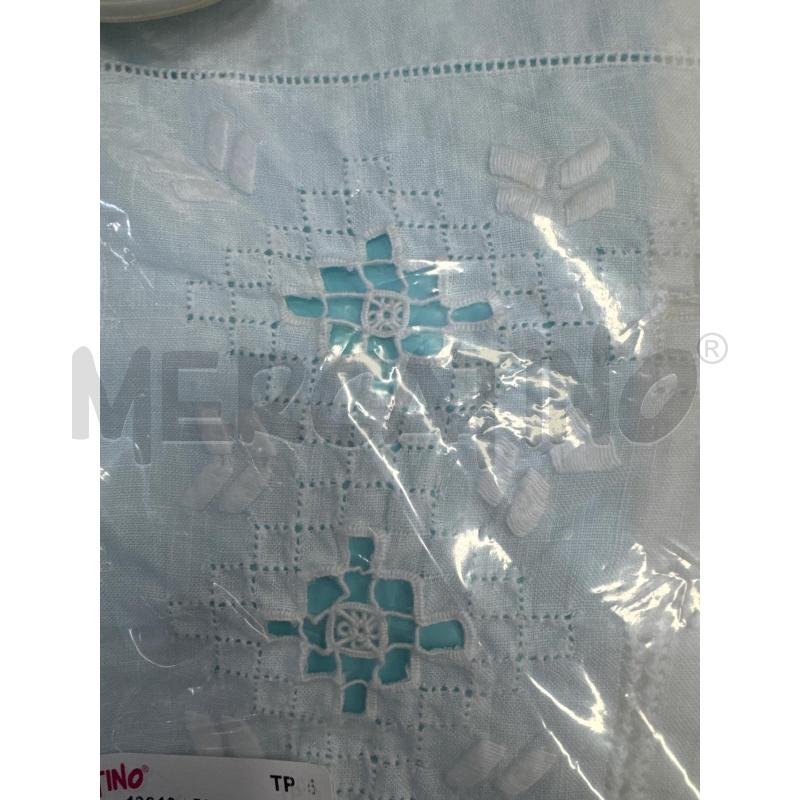 LENZUOLO MATRIMONIALE BIANCO PUNTO TRAFORATO | Mercatino dell'Usato Trapani via libica 2