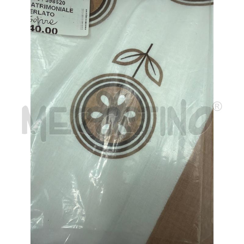 LENZUOLO MATRIMONIALE COTONE SMERLATO BEGIE | Mercatino dell'Usato Trapani via libica 2