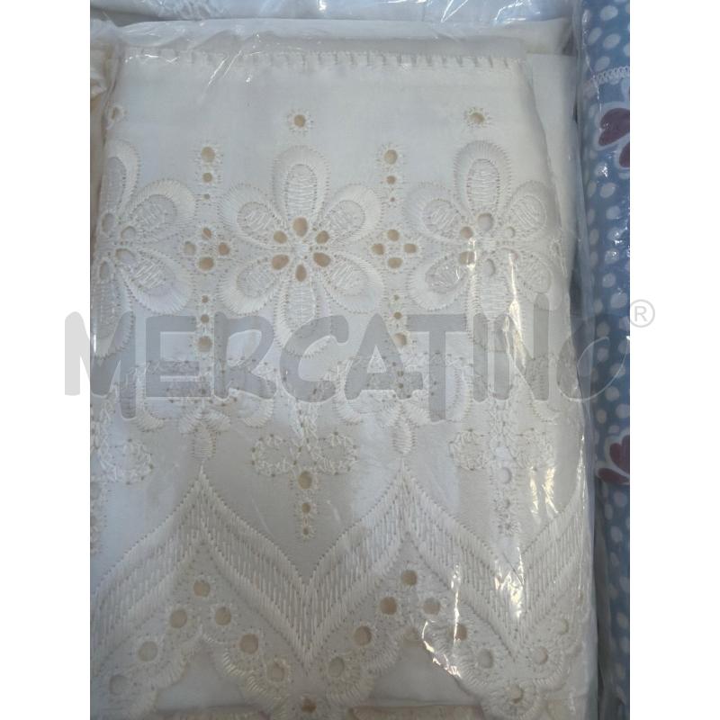 LENZUOLO MATRIMONIALE RASO PANNA E SOTTO | Mercatino dell'Usato Trapani via libica 2