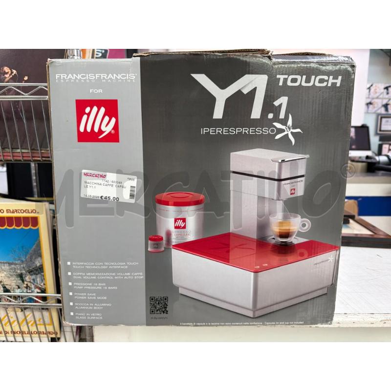MACCHINA CAFFE' CAPSULE Y1.1 | Mercatino dell'Usato Trapani via libica 1