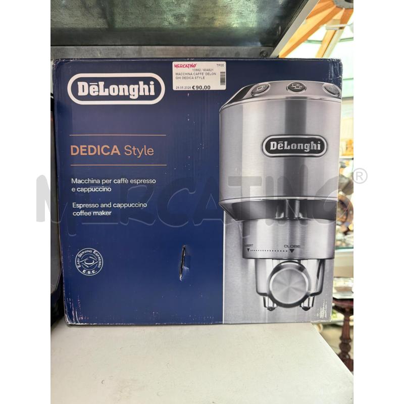 MACCHINA CAFFE' DELONGHI DEDICA STYLE GARANZIA 02/07/27 | Mercatino dell'Usato Trapani via libica 1