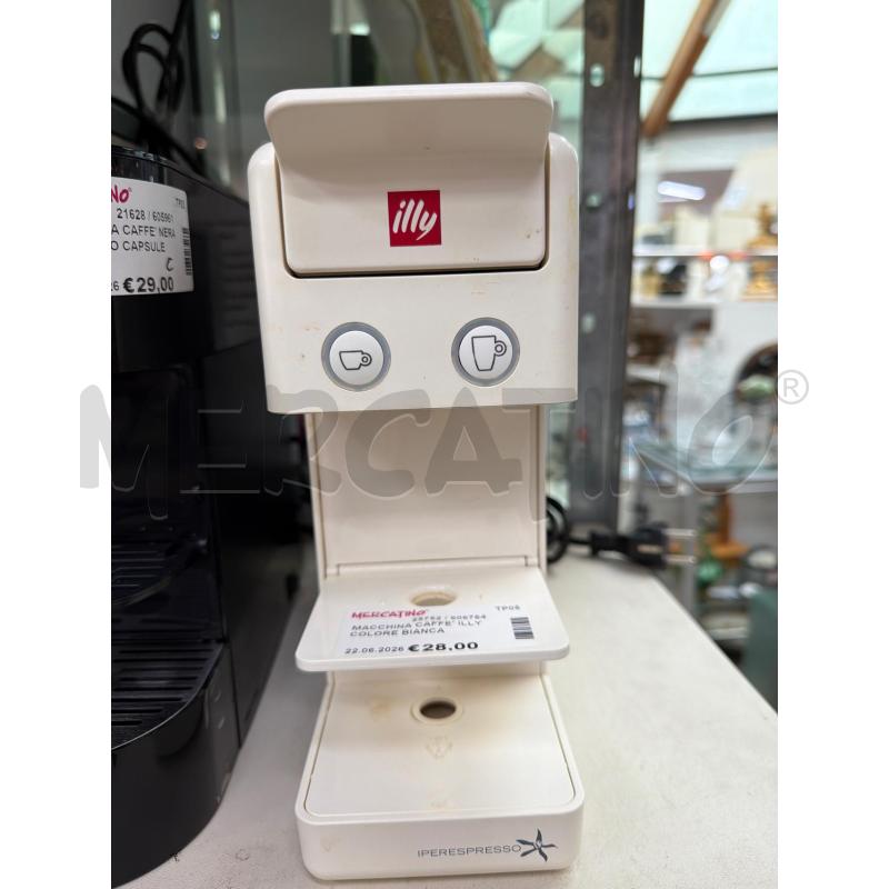 MACCHINA CAFFE' ILLY COLORE BIANCA | Mercatino dell'Usato Trapani via libica 1