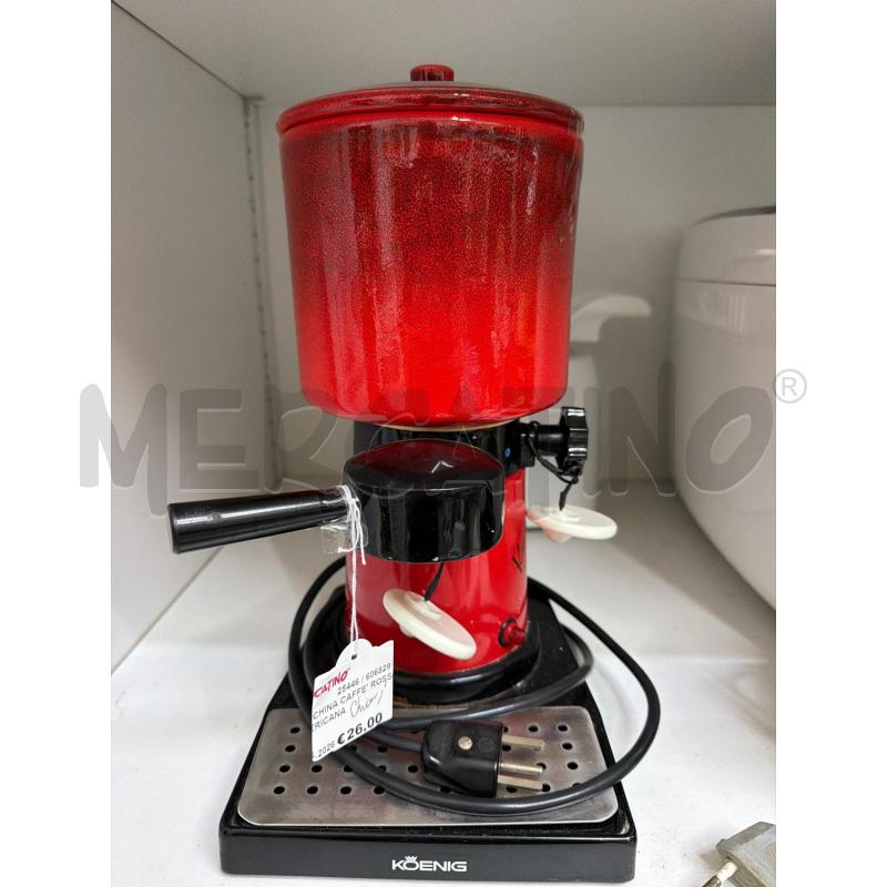 MACCHINA CAFFE' ROSSA AMERICANA | Mercatino dell'Usato Trapani via libica 1