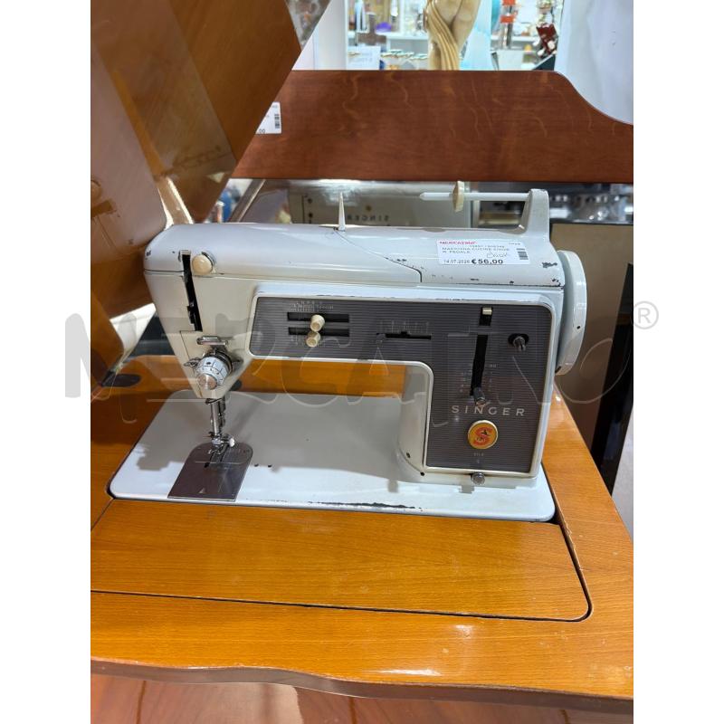 MACCHINA CUCIRE SINGER  PEDALE  | Mercatino dell'Usato Trapani via libica 2