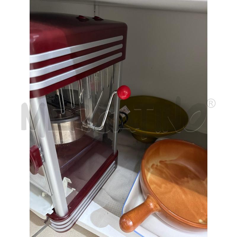 MACCHINA POPCORN ROSSA  | Mercatino dell'Usato Trapani via libica 2