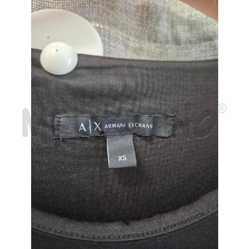 MAGLIA DONNA ARMANI NERA  | Mercatino dell'Usato Trapani via libica 3