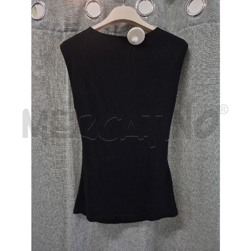 MAGLIA DONNA ARMANI NERA  | Mercatino dell'Usato Trapani via libica 4