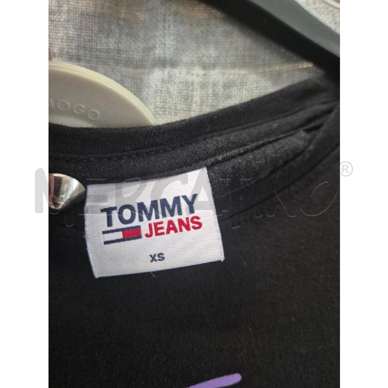 MAGLIA DONNA TOMMY NERA  | Mercatino dell'Usato Trapani via libica 3