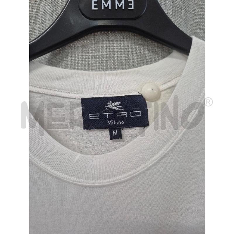 MAGLIA UOMO ETRO BIANCA  | Mercatino dell'Usato Trapani via libica 2