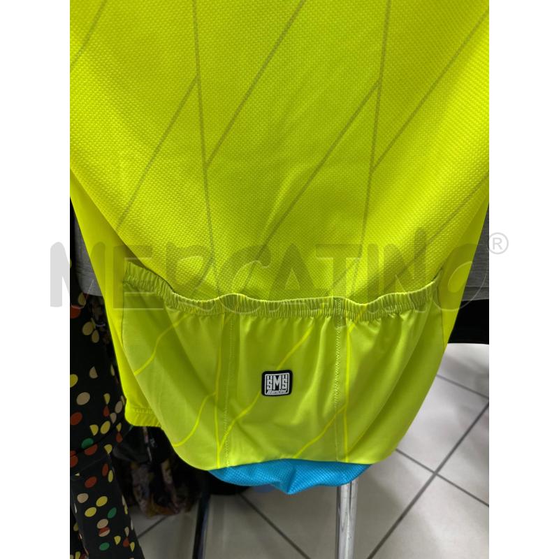MAGLIA UOMO PER BICI SANTINI GIALLA | Mercatino dell'Usato Trapani via libica 4