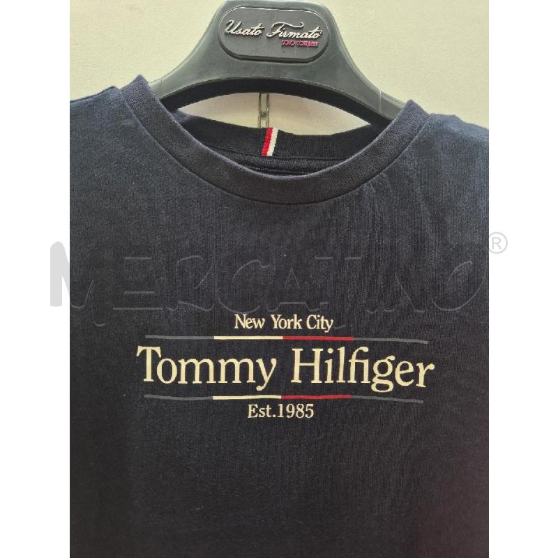 MAGLIETTA BAMBINO TOMMYH BLU SCURO  | Mercatino dell'Usato Trapani via libica 2