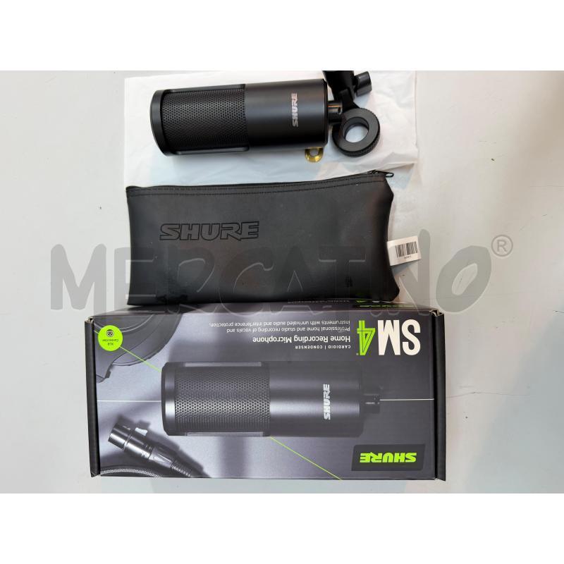 MICROFONO SHURE SM4 IN SCATOLA  | Mercatino dell'Usato Trapani via libica 2