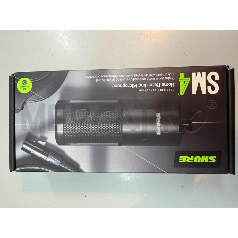 MICROFONO SHURE SM4 IN SCATOLA  | Mercatino dell'Usato Trapani via libica 3