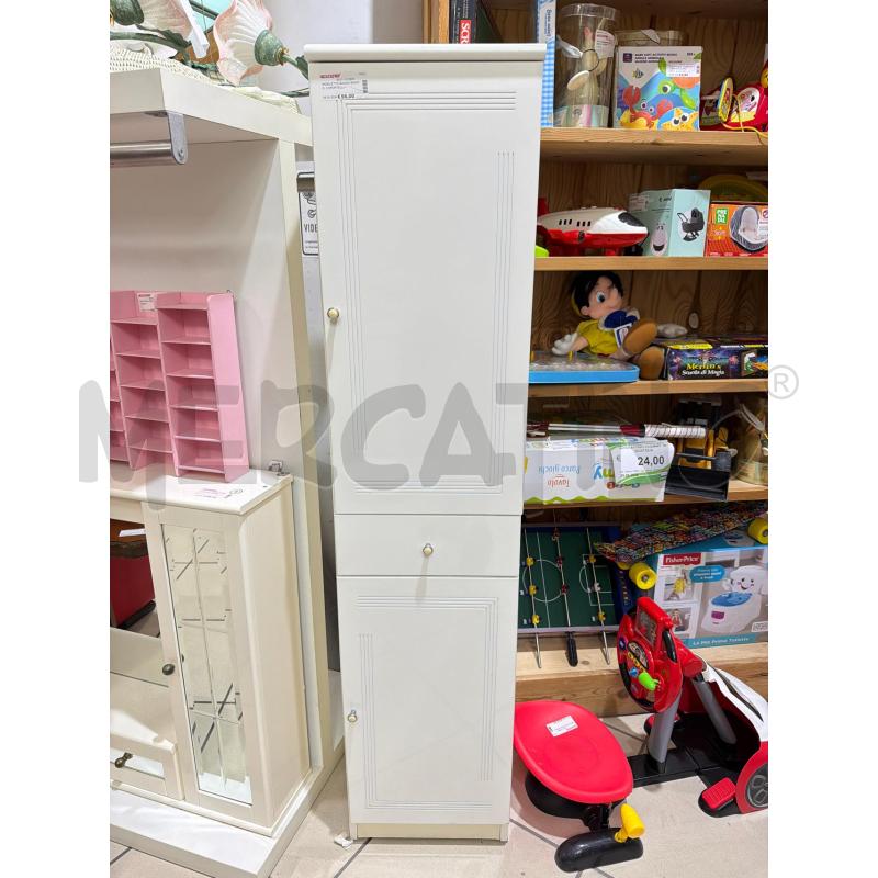 MOBILETTO BAGNO BIANCO  2 SPORTELLI + CASSETTO  | Mercatino dell'Usato Trapani via libica 1