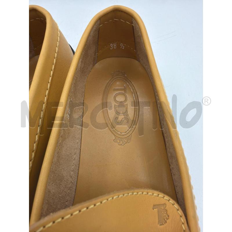 MOCASSINI DONNA TOD'S SENAPE  | Mercatino dell'Usato Trapani via libica 3
