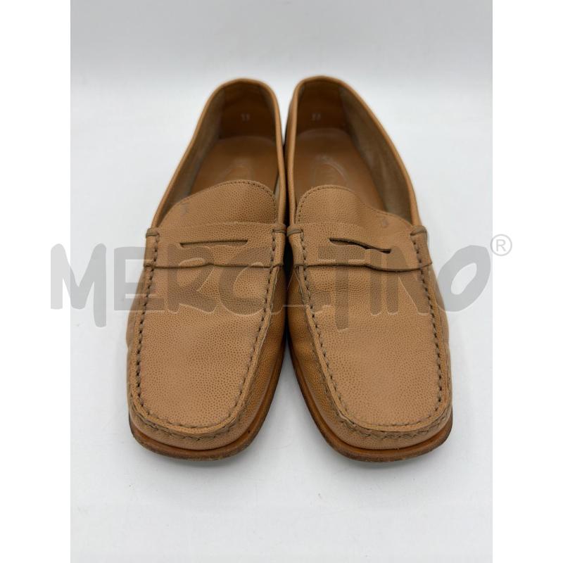 MOCASSINI DONNA TOD'S  BEIGE | Mercatino dell'Usato Trapani via libica 1