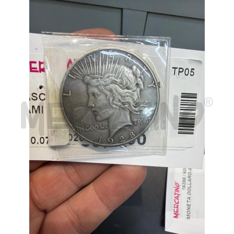 MONETA DOLLARO ARG. | Mercatino dell'Usato Trapani via libica 2