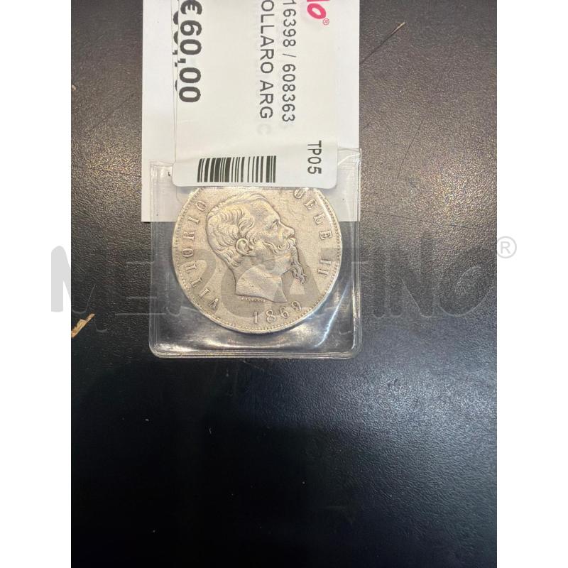 MONETA DOLLARO ARG | Mercatino dell'Usato Trapani via libica 1