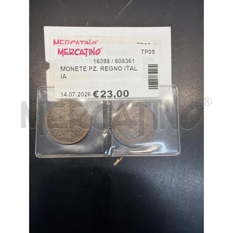 MONETE PZ. REGNO ITALIA  | Mercatino dell'Usato Trapani via libica 1