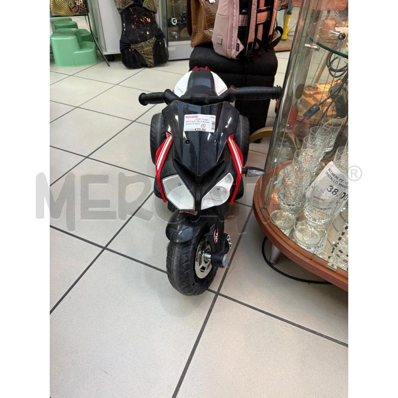 MOTO ELETTRICA ROSSA BIANCA E NERA | Mercatino dell'Usato Trapani via libica 1