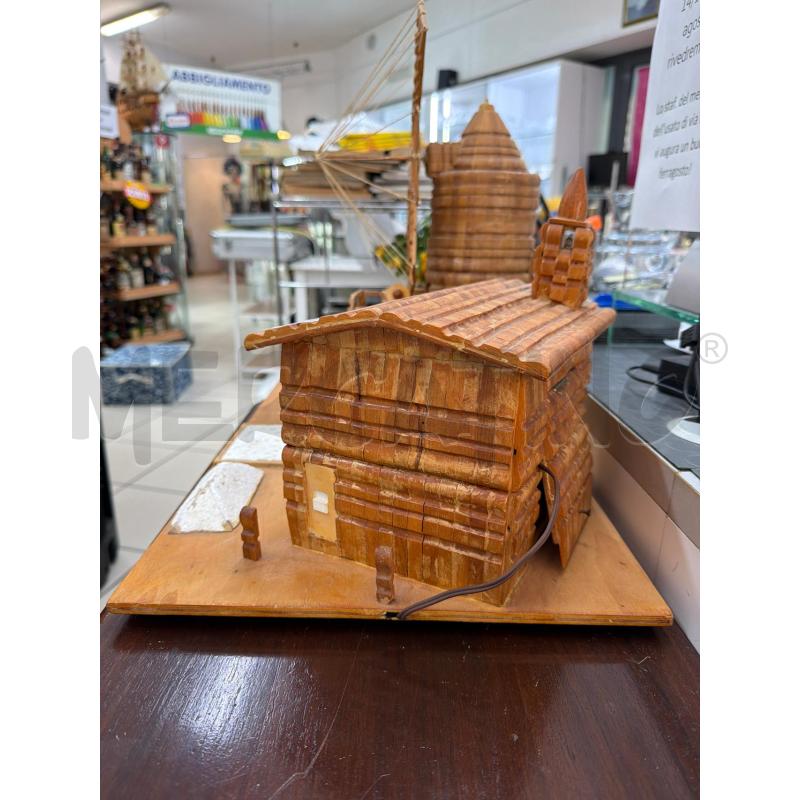MULINO ARTIGIANALE LEGNO  | Mercatino dell'Usato Trapani via libica 4