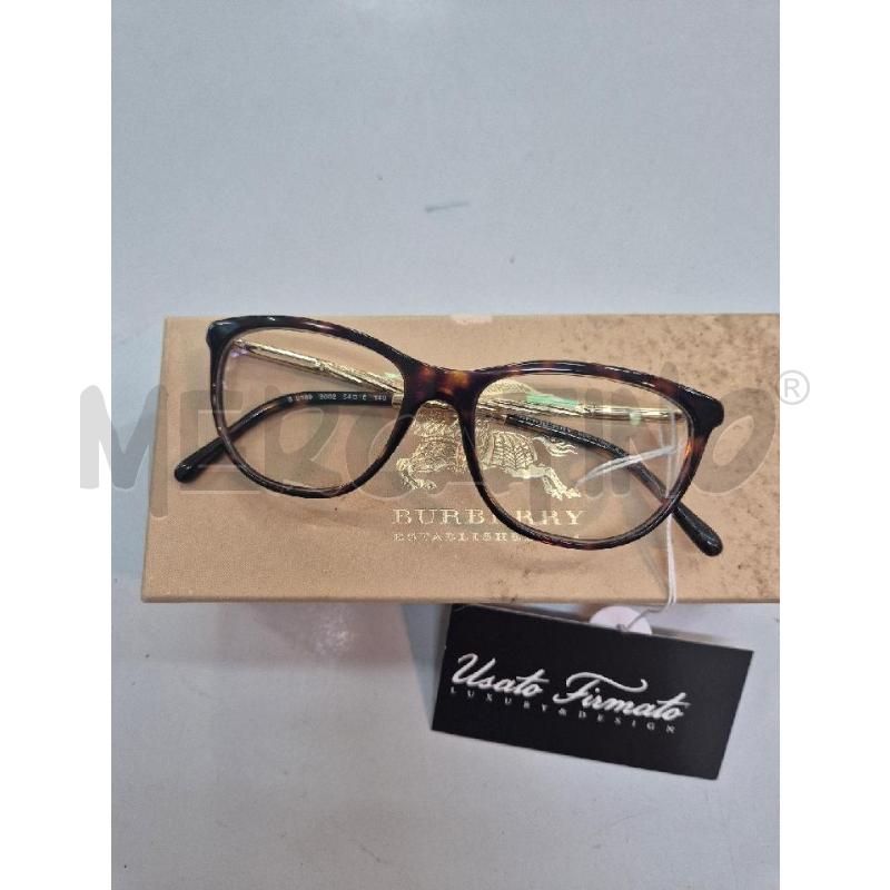 OCCHIALI DONNA BURBERRY TARTARUGATON DETTAGLIO DORATO  | Mercatino dell'Usato Trapani via libica 1