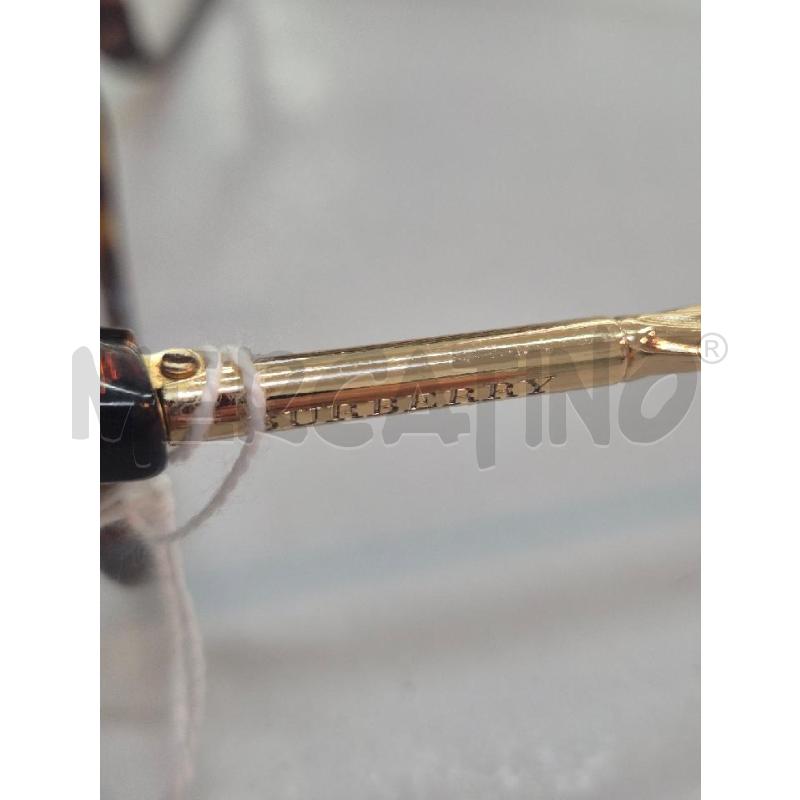 OCCHIALI DONNA BURBERRY TARTARUGATON DETTAGLIO DORATO  | Mercatino dell'Usato Trapani via libica 2