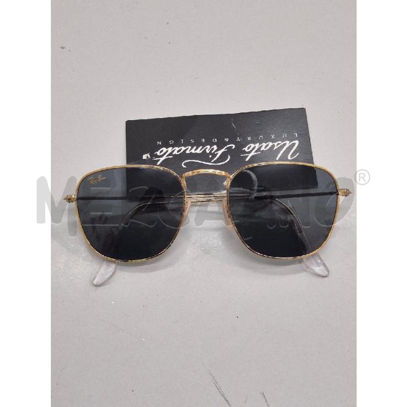 OCCHIALI DONNA RAY BAN SQUADRATI DORATI | Mercatino dell'Usato Trapani via libica 1