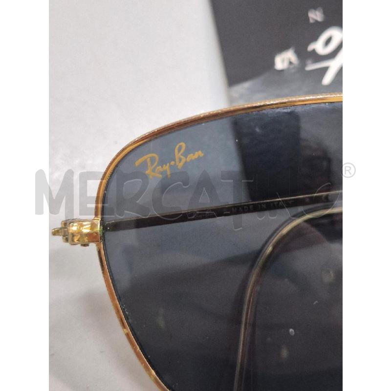 OCCHIALI DONNA RAY BAN SQUADRATI DORATI | Mercatino dell'Usato Trapani via libica 2