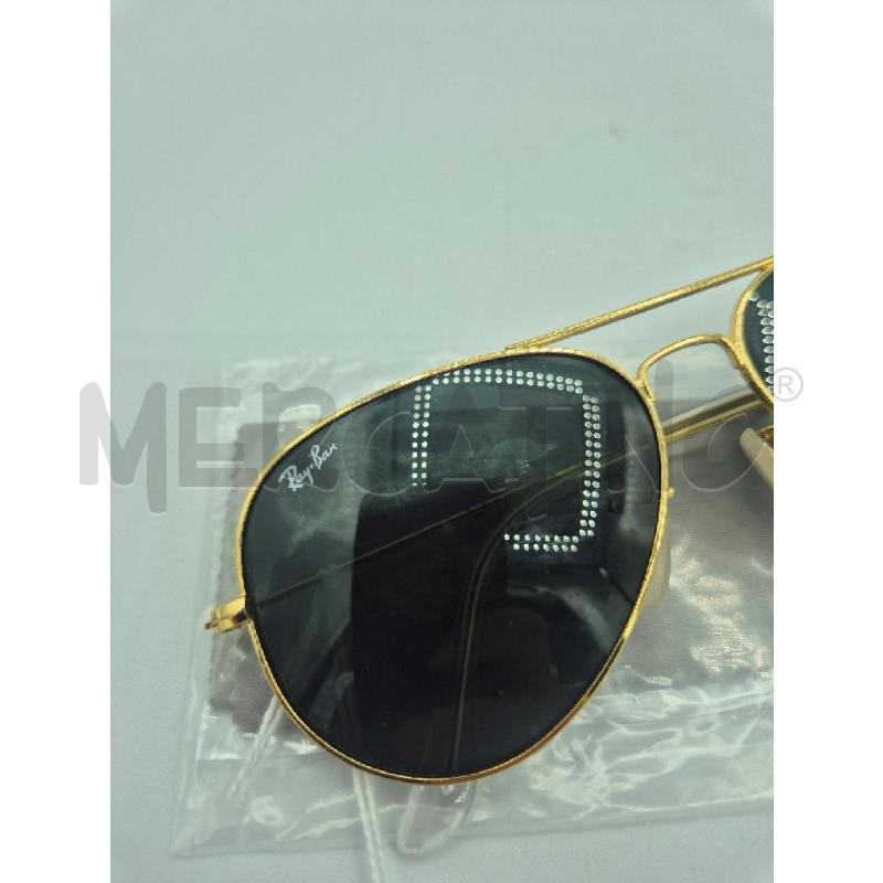 OCCHIALI UOMO RAY BAN  GOCCIA VETRI SCURI | Mercatino dell'Usato Trapani via libica 3