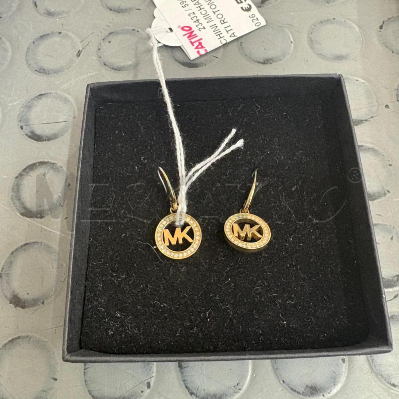 ORECCHINI MICHAEL KORS DORATI ROTONDI  | Mercatino dell'Usato Trapani via libica 2