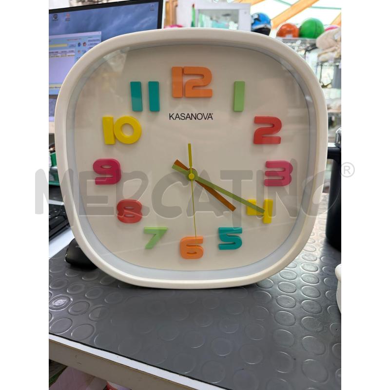 OROLOGIO DA PARETE KASANOVA | Mercatino dell'Usato Trapani via libica 1