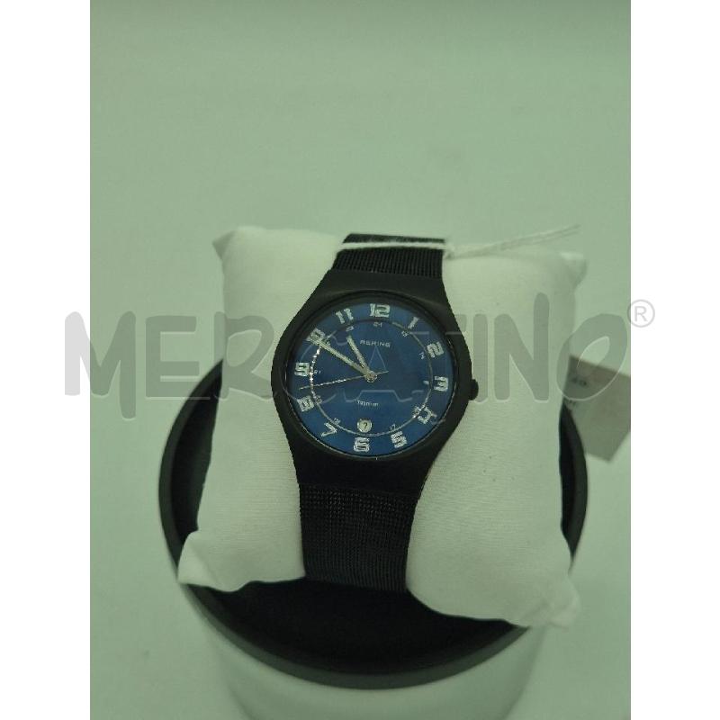 OROLOGIO DA POLSO BERING NERO  | Mercatino dell'Usato Trapani via libica 1