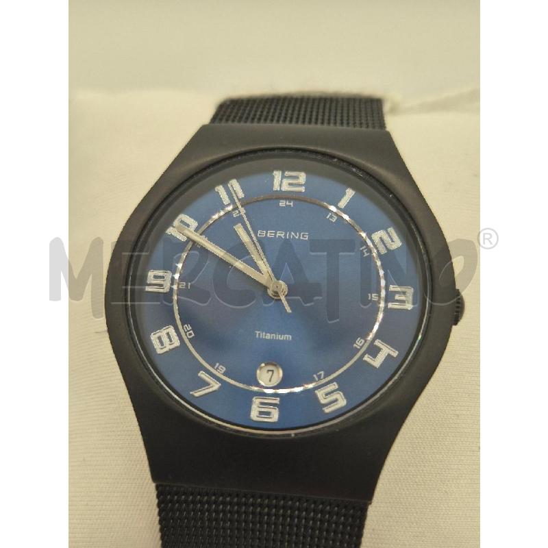 OROLOGIO DA POLSO BERING NERO  | Mercatino dell'Usato Trapani via libica 2