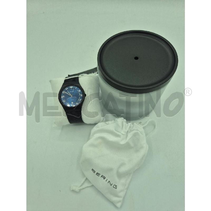 OROLOGIO DA POLSO BERING NERO  | Mercatino dell'Usato Trapani via libica 4