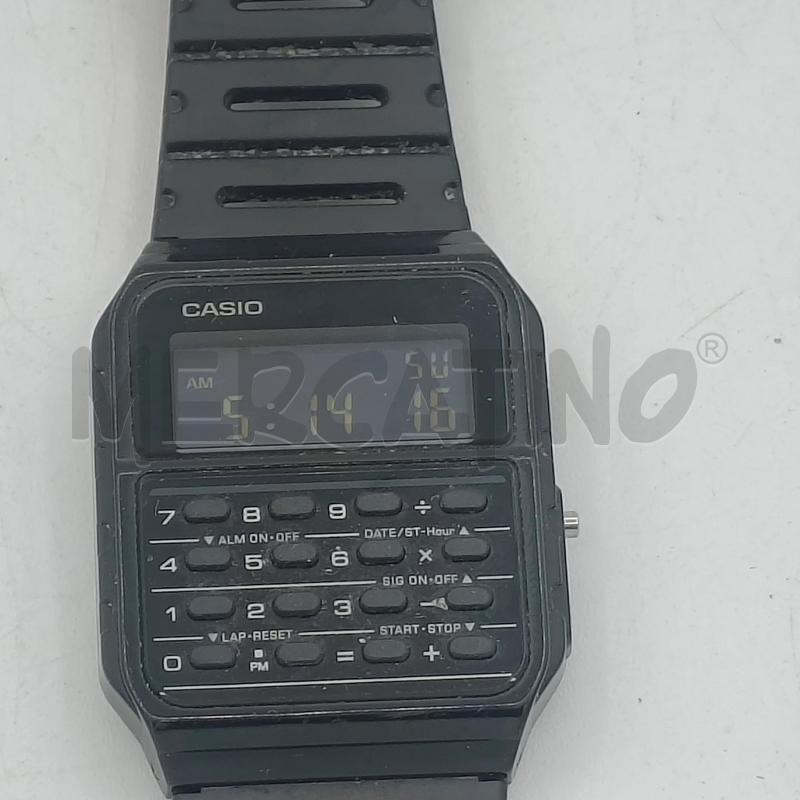 OROLOGIO DA POLSO CASIO CON CALCOLATRICE | Mercatino dell'Usato Trapani via libica 2