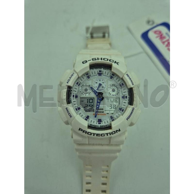 OROLOGIO DA POLSO CASIO G-SHOCK BIANCO  | Mercatino dell'Usato Trapani via libica 1