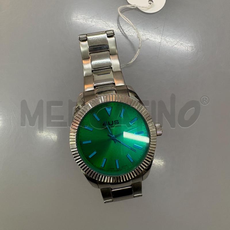 OROLOGIO DA POLSO CESARE PACIOTTI ARG. QUADRANTE VERDE  | Mercatino dell'Usato Trapani via libica 1
