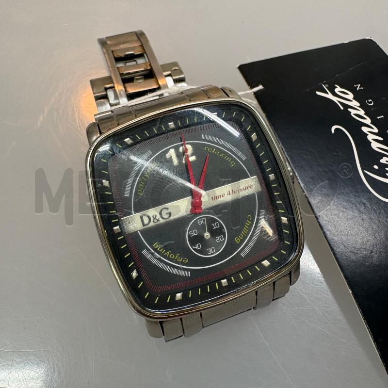 OROLOGIO DA POLSO D&G ACCIAIO  | Mercatino dell'Usato Trapani via libica 1