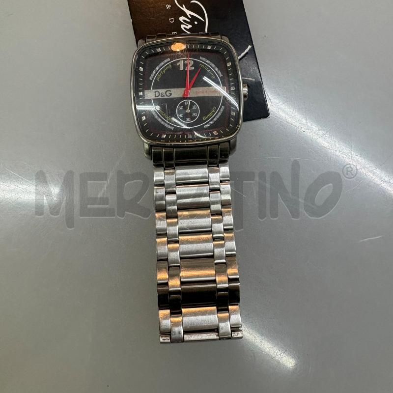 OROLOGIO DA POLSO D&G ACCIAIO  | Mercatino dell'Usato Trapani via libica 2